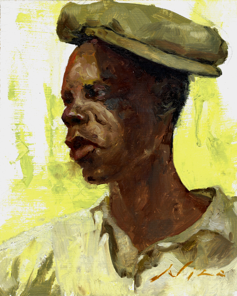 2019 - Weightless Notes - Bill Tatnall - 8x10 - Oil - 800px