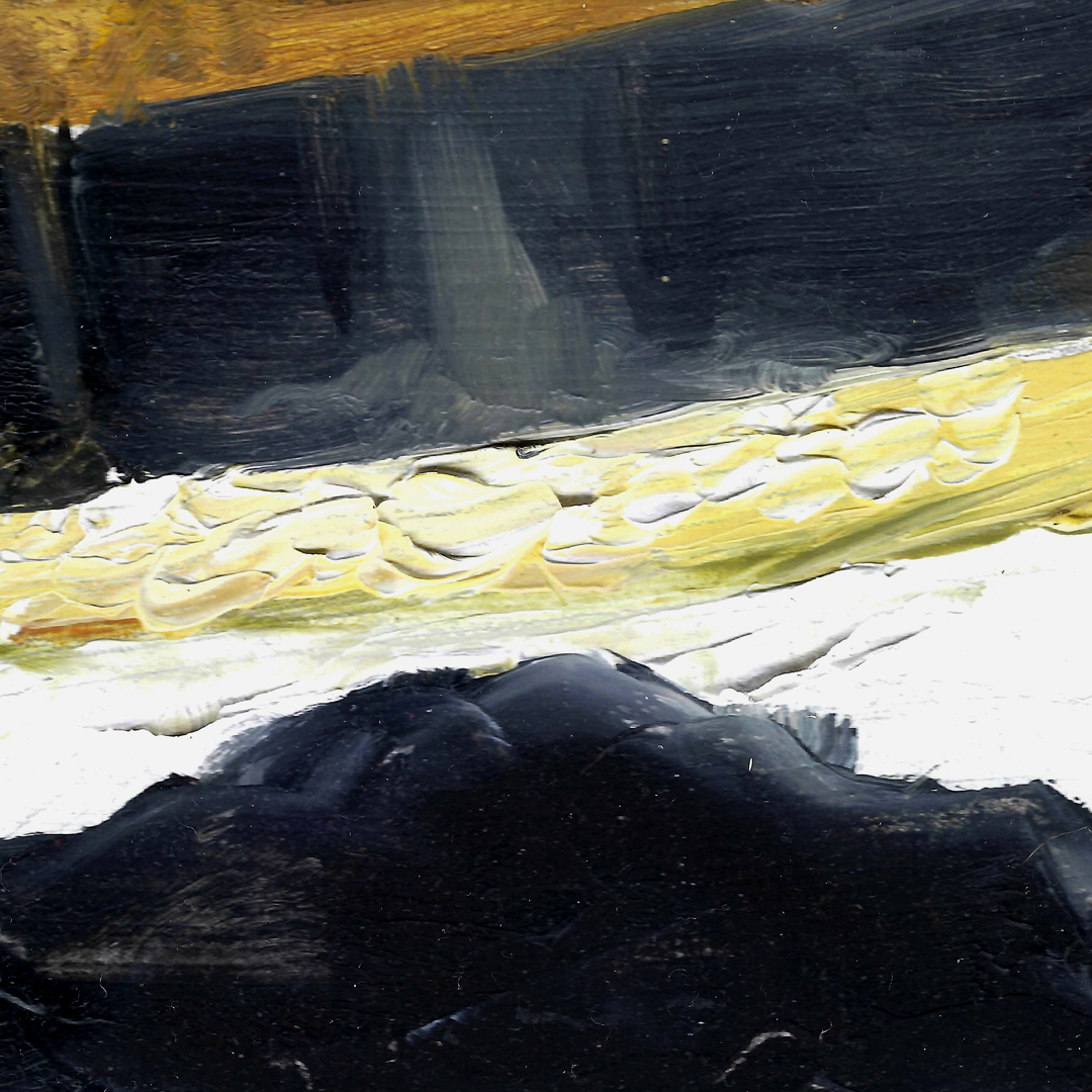 2019 - Weightless Notes - Blue Duke - 8x10 - Oil - Detail 03