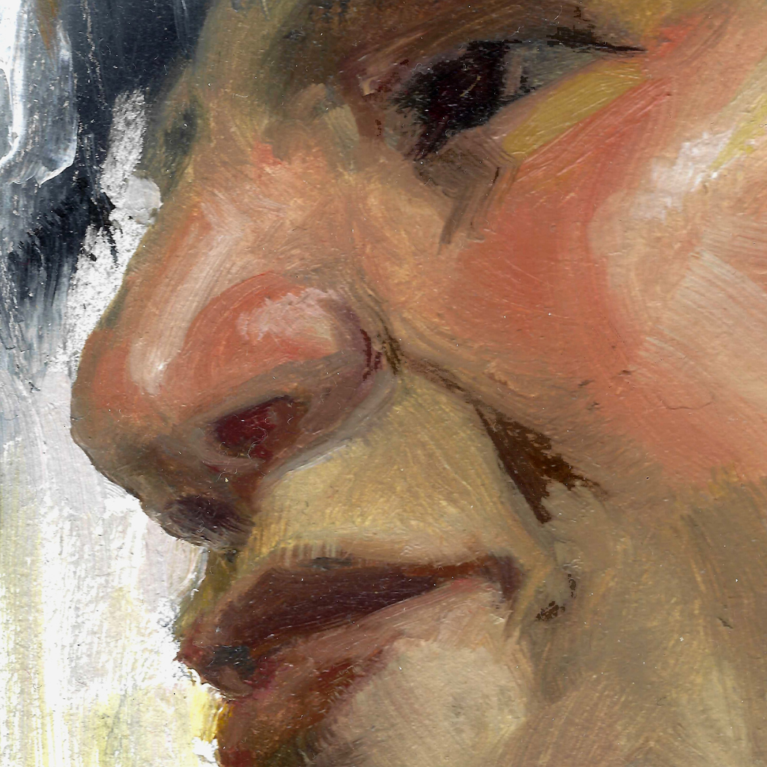 2019 - Weightless Notes - Dave Brubeck - 8x10 - Oil - Detail 02
