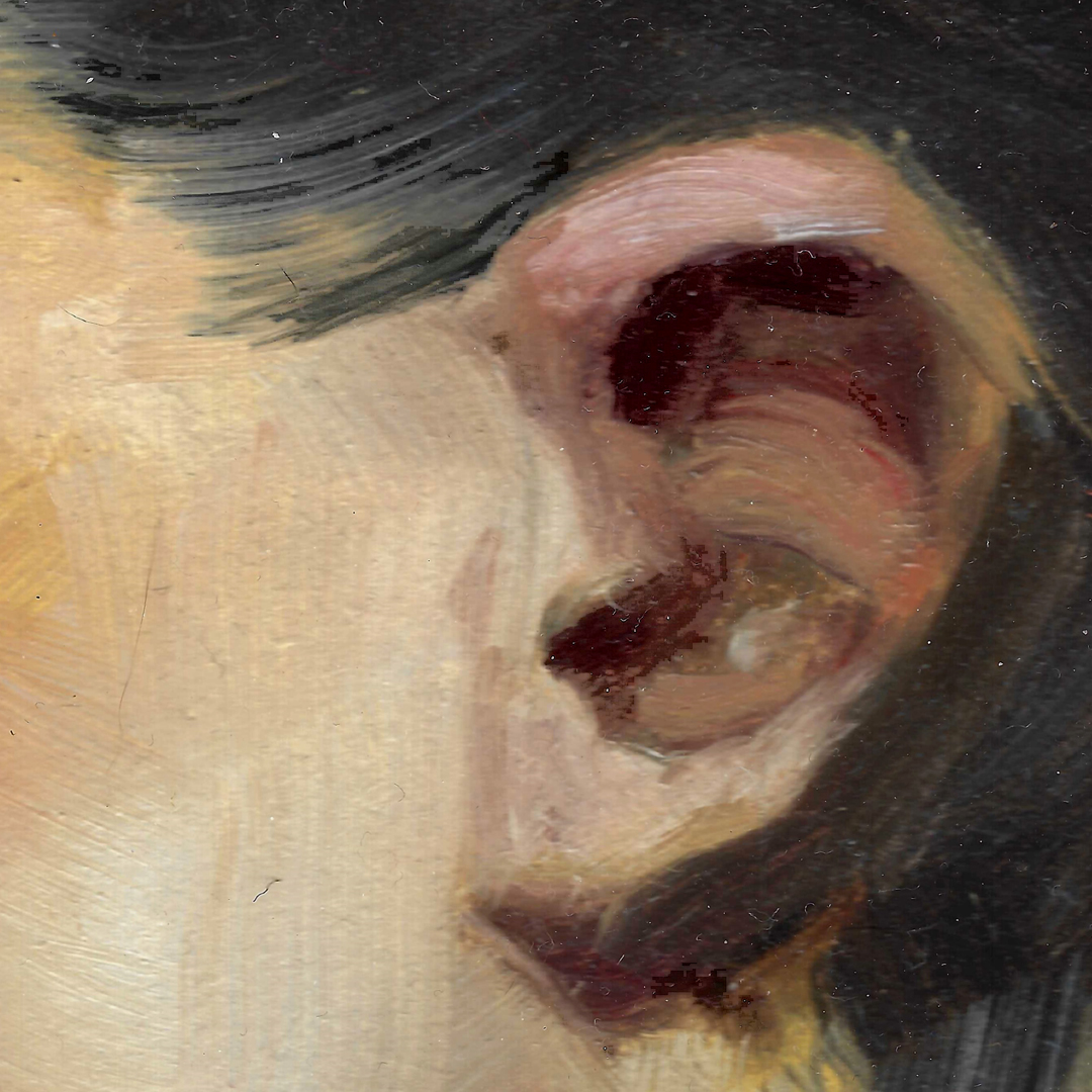 2019 - Weightless Notes - Dave Brubeck - 8x10 - Oil - Detail 03