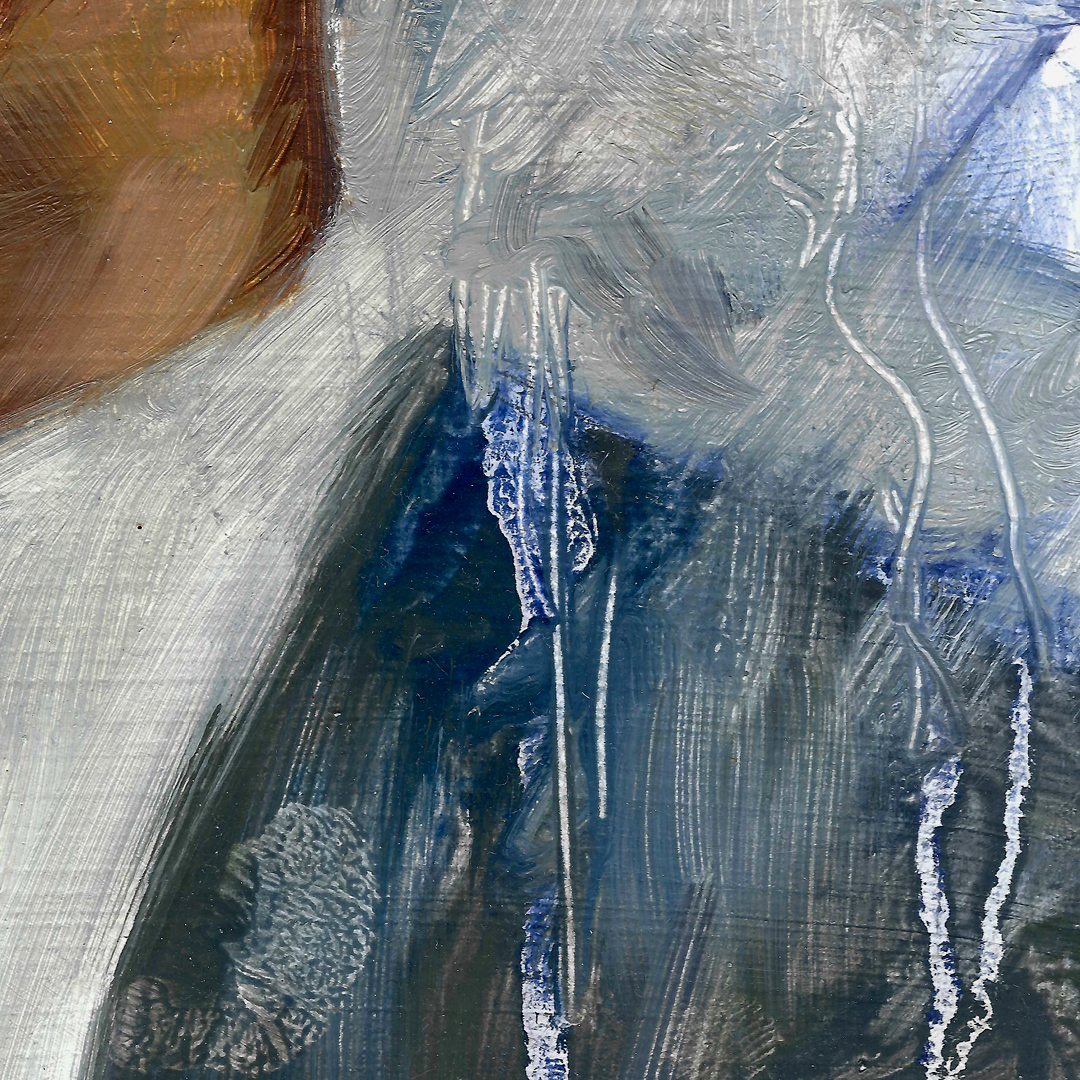 2019 - Weightless Notes - Elmore James - 8x10 - Oil - Detail 03