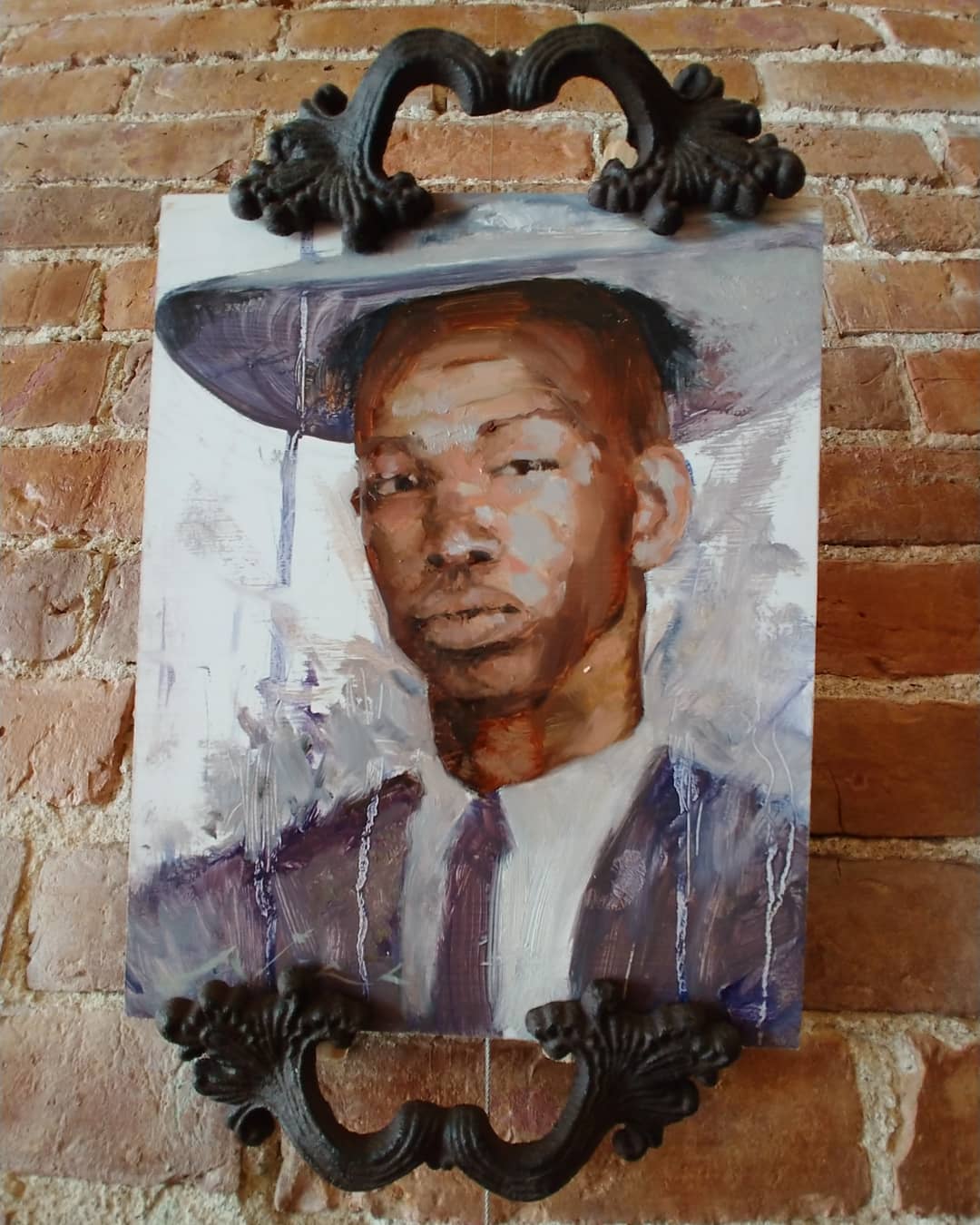2019 - Weightless Notes - Elmore James - 8x10 - Oil - Installation 01